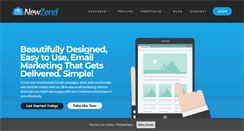 Desktop Screenshot of newzend.com